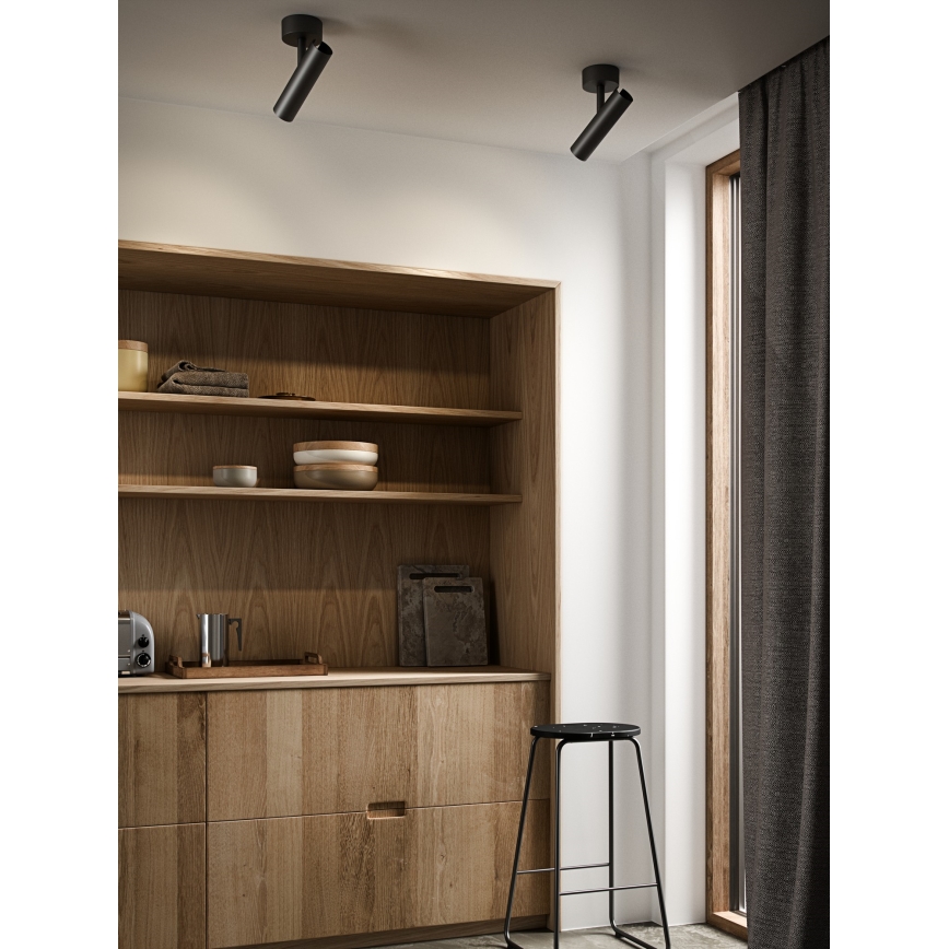 DFTP by Nordlux - Bodové svietidlo MIB 1xGU10/8W/230V čierna