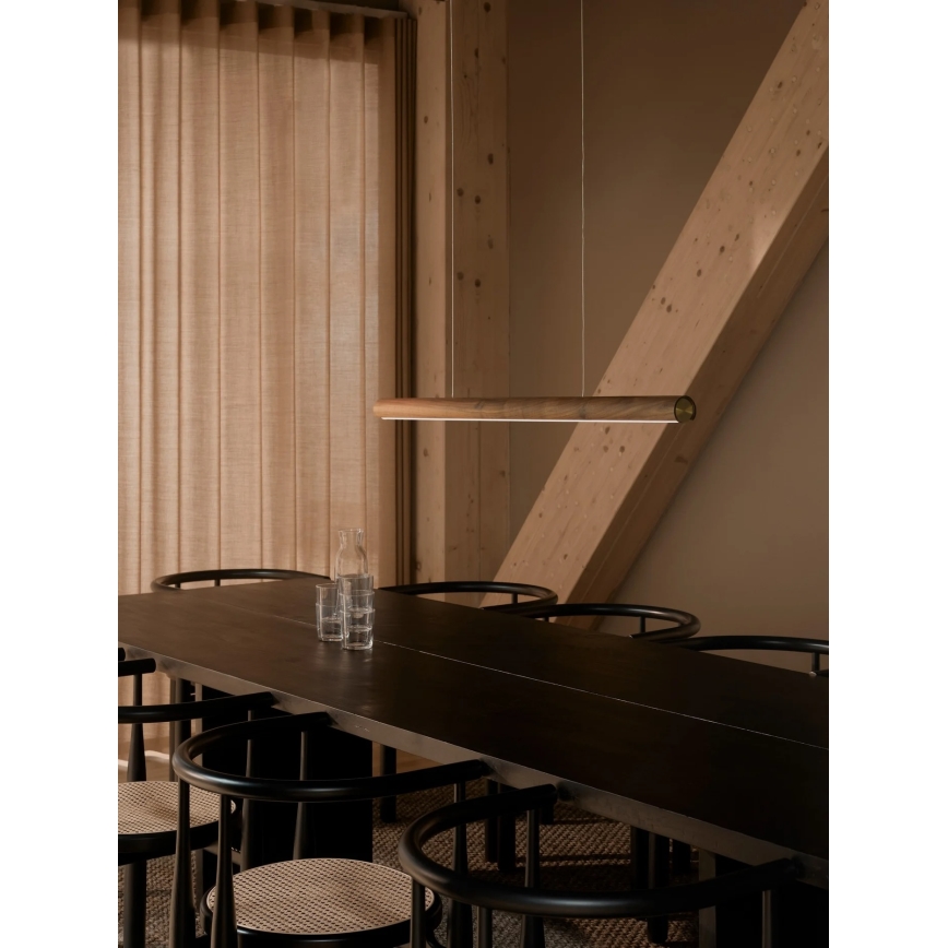 DFTP by Nordlux - LED Stmievateľný luster na lanku AKENO LED/25W/230V 3000K jaseň