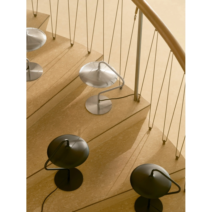 DFTP by Nordlux - LED stolná lampa ARTIST LED/15W/230V nerezová