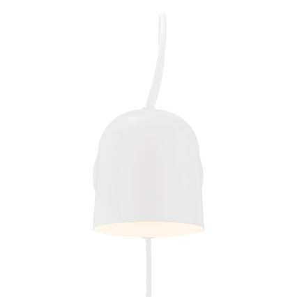 DFTP by Nordlux - Nástenné bodové svietidlo s USB portem ANGLE 1xGU10/25W/230V biela