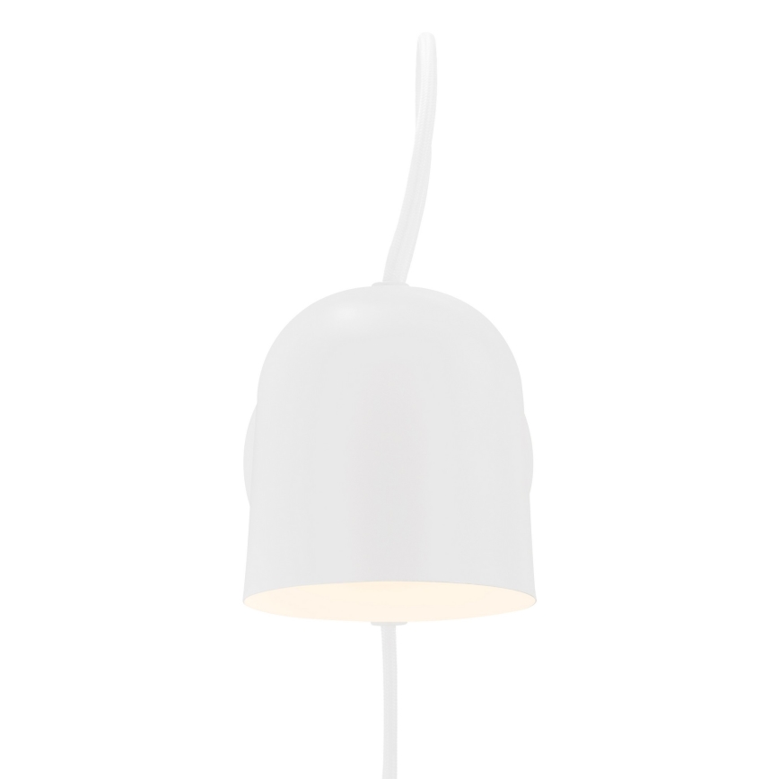 DFTP by Nordlux - Nástenné bodové svietidlo s USB portem ANGLE 1xGU10/25W/230V biela