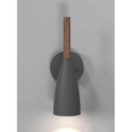 DFTP by Nordlux - Nástenné bodové svietidlo PURE 1xGU10/8W/230V šedá