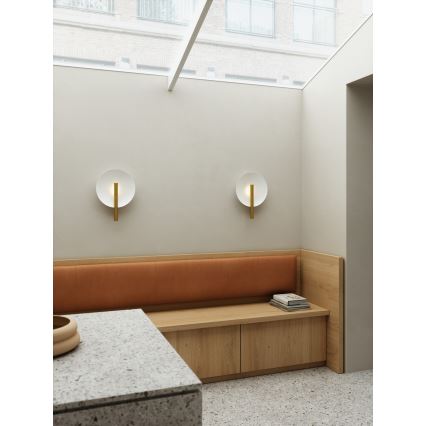 DFTP by Nordlux - Nástenné svietidlo FURIKO 1xG9/25W/230V mosadz