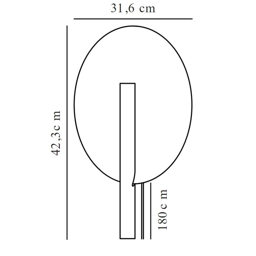 DFTP by Nordlux - Nástenné svietidlo FURIKO 1xG9/25W/230V mosadz