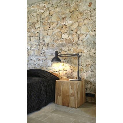 DFTP by Nordlux - Stolná lampa ARKI 1xE27/60W/230V čierna