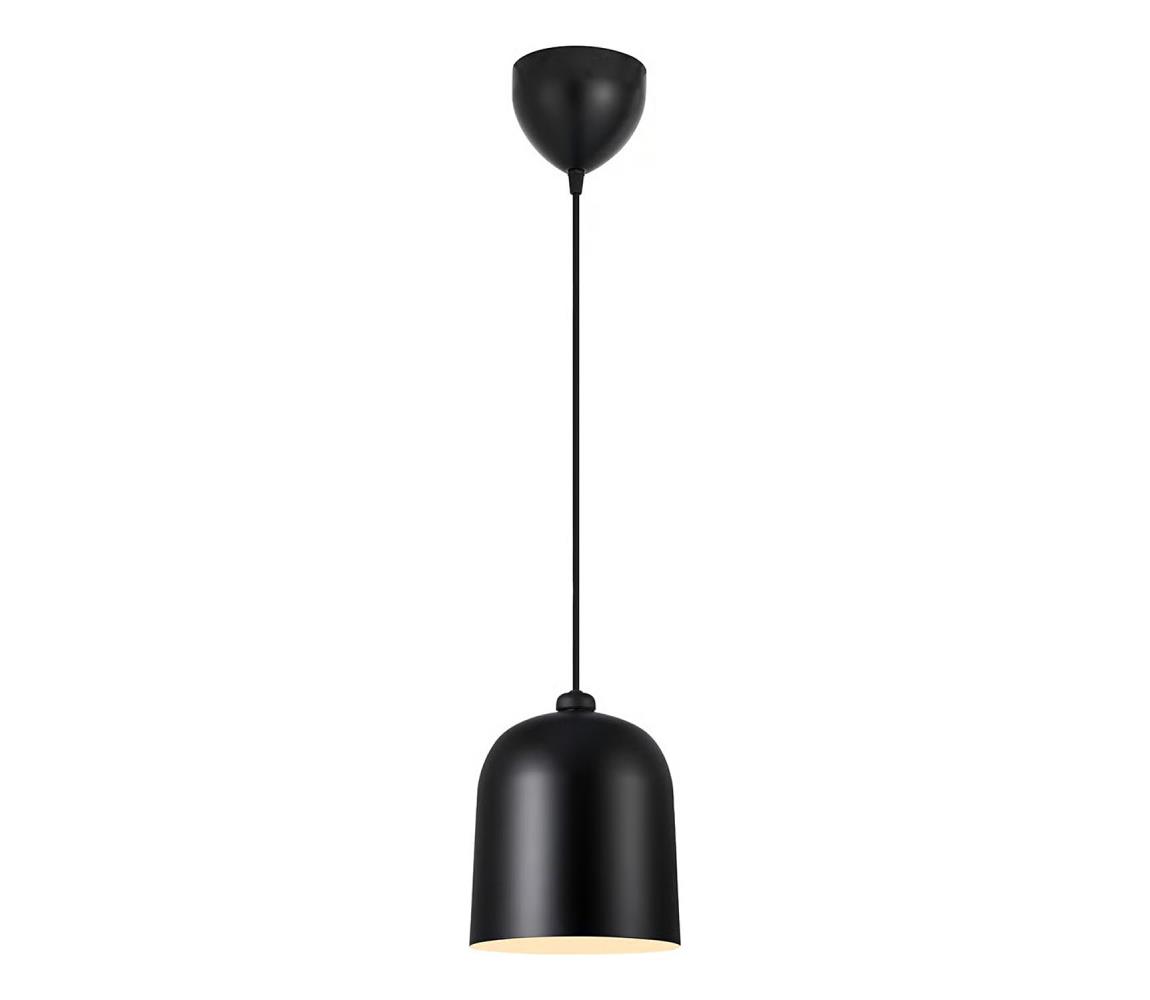 DFTP by Nordlux - Závesný luster na lanku ANGLE 1xE27/25W/230V čierna 2020673003