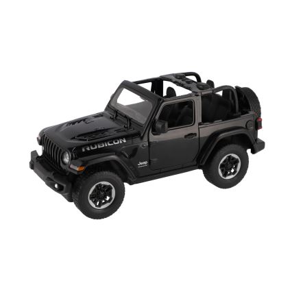 Diaľkovo ovládané RC auto Jeep Wrangler Rubicon RASTAR 5xAA + 2xAA čierne