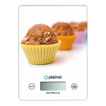 Digitálna kuchynská váha 2xAAA muffin
