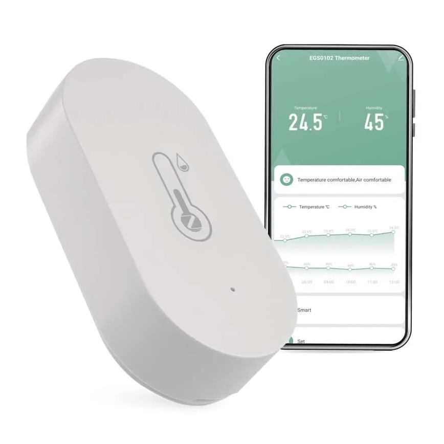 Digitálny bezdrôtový teplomer GoSmart 1×CR2032