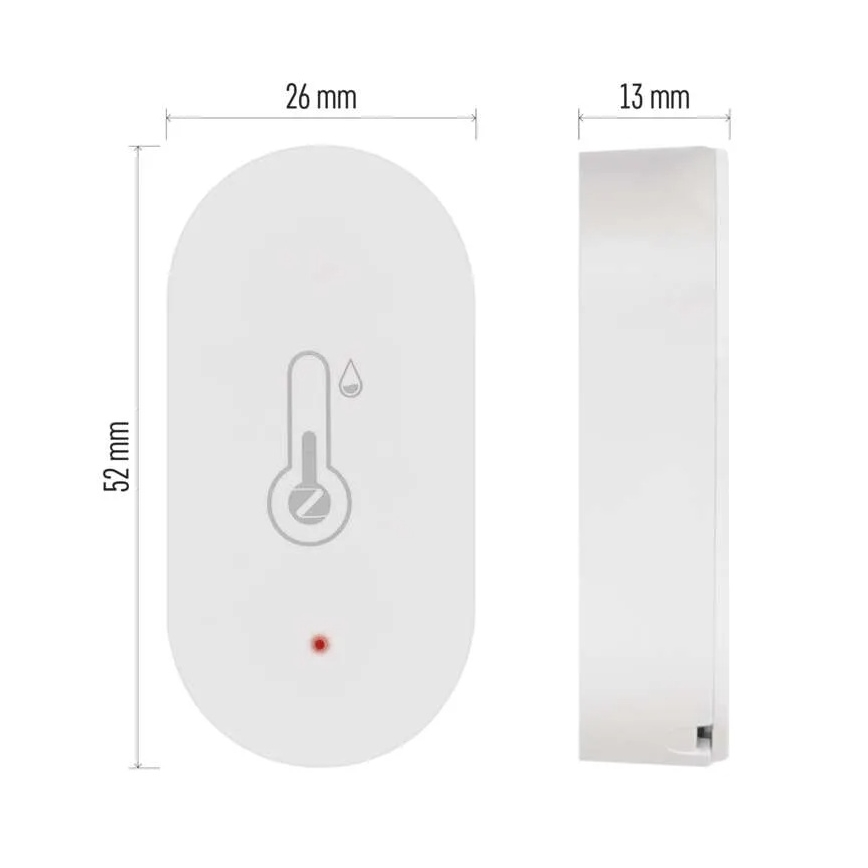 Digitálny bezdrôtový teplomer GoSmart 1×CR2032