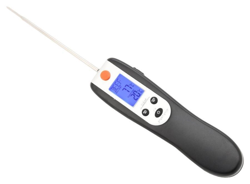 Digitálny teplomer na mäso skladací 0-300°C 2xAAA