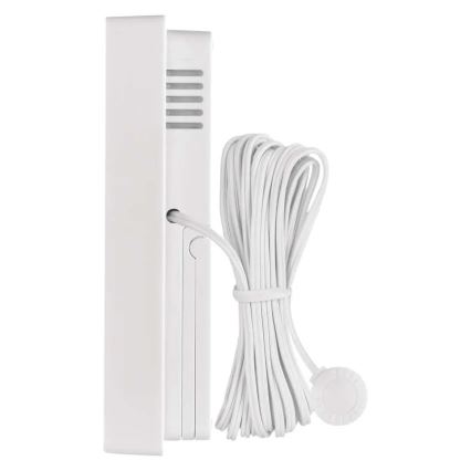 Digitálny teplomer s vlhkomerom 2xAAA biely