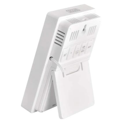 Digitálny teplomer s vlhkomerom 2xAAA biely