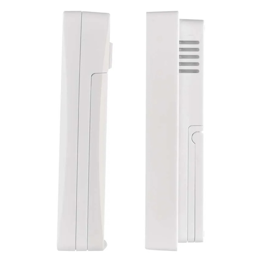 Digitálny teplomer s vlhkomerom, 2× AAA, biely