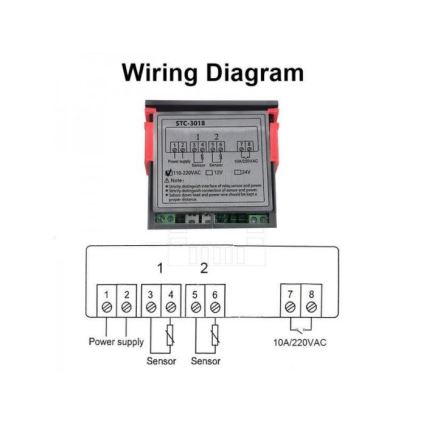 Digitálny termostat 3W/230V