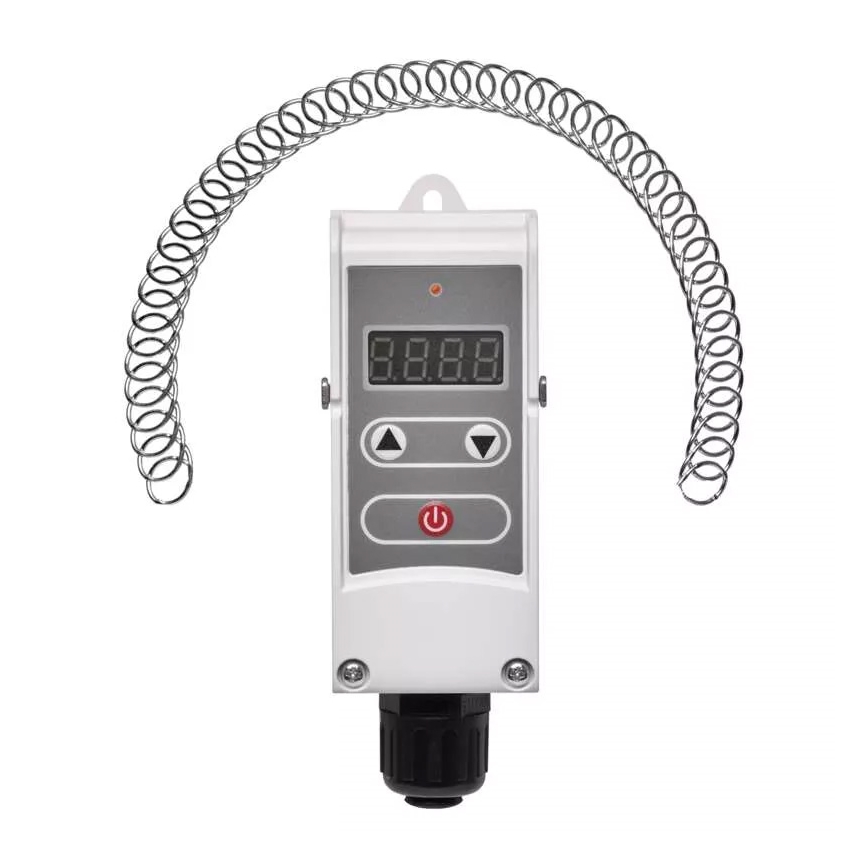 Digitálny termostat príložný 230V