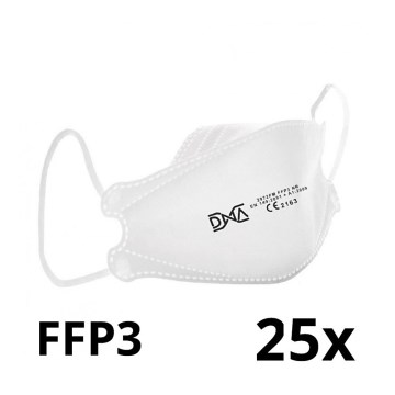 DNA respirátor FFP3 NR CE 2163 Medical 25ks