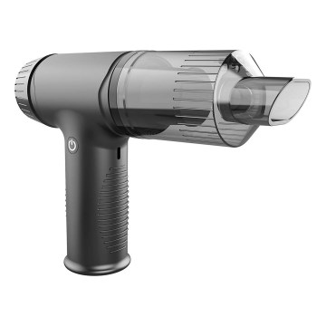 Dobíjací ručný vysávač 2v1 90W/6000 mAh šedá/čierna