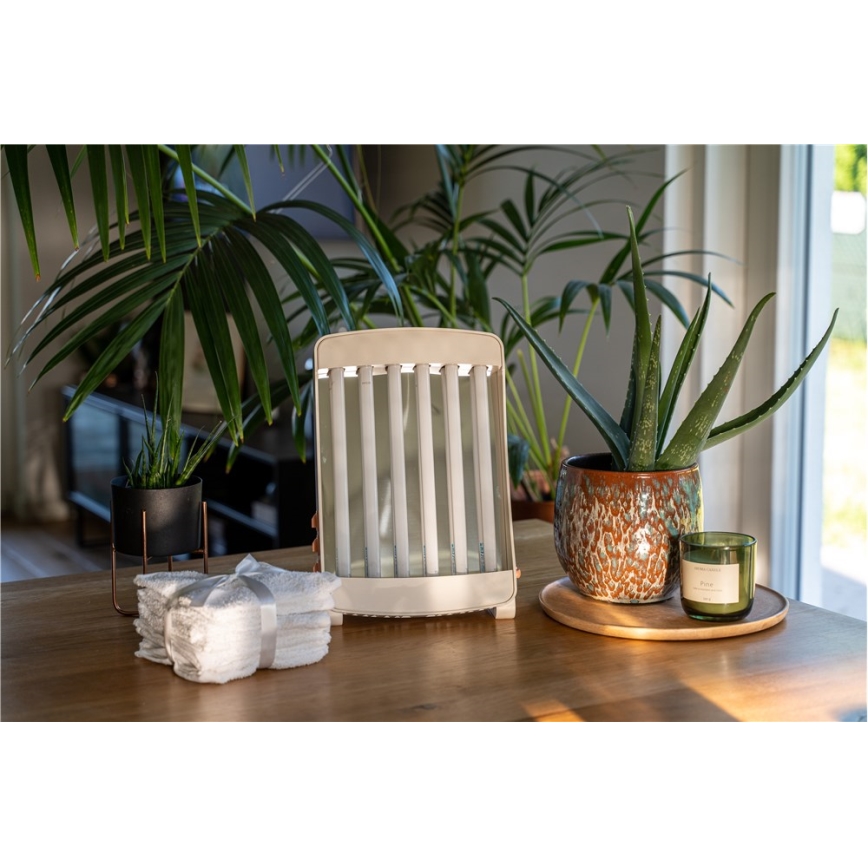 Domáce solárium na tvár s 6 farebnými UV trubicami Cosmedico 90W/230V