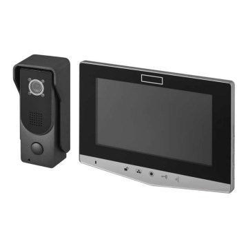 Domáci videozvonček 14,5 V IP44 strieborná