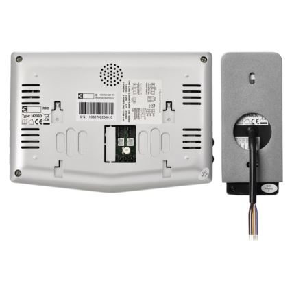 Domáci videozvonček 14,5 V IP44 strieborná