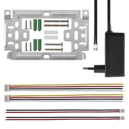 Domáci videozvonček 14,5 V IP44 strieborná