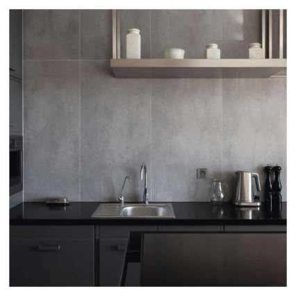 Domová zásuvka FRENCH s portami USB-A a USB-C, 250V/16A, antracit