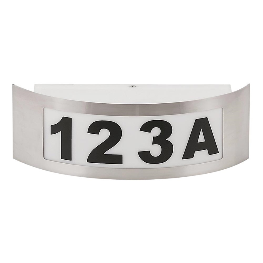 Domové číslo 1xE27/14W/230V IP54