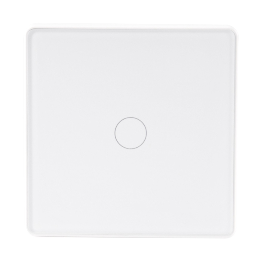 Dotykový spínač jednopólový SMART 800W/230V biela Wi-Fi Tuya