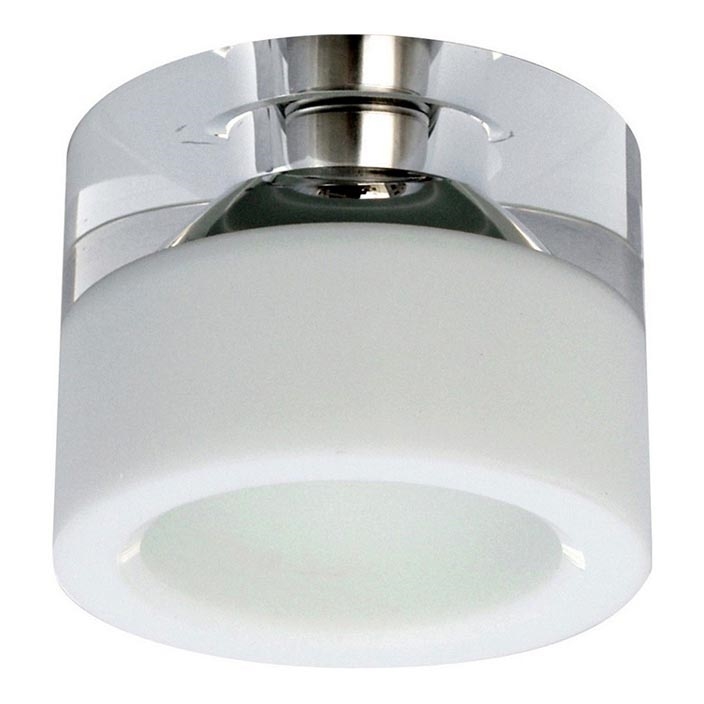 Downlight 71014 čírej/biele sklo 1xG9/40W