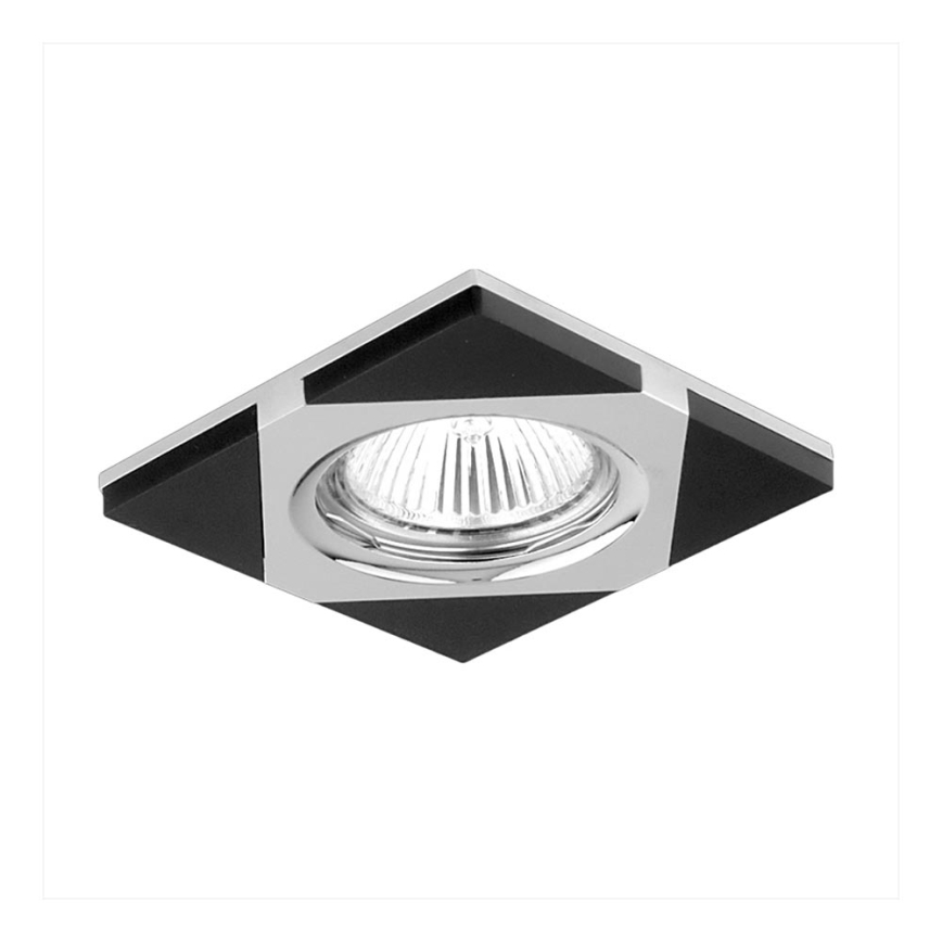 Downlight 71023 1xGU10/50W chróm/wenge