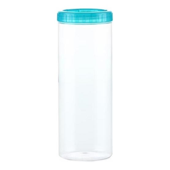 Dóza na potraviny INTERLOCK 1,6 l tyrkysová/priehľadná