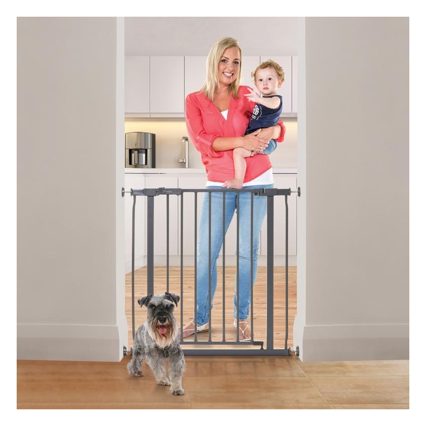 Dreambaby - Bezpečnostná zábrana AVA 75-81 cm šedá