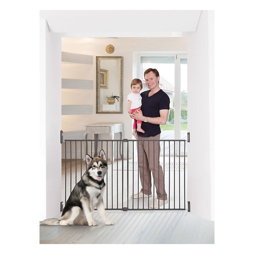 Dreambaby - Bezpečnostná zábrana BROADWAY 76-134,5 cm šedá