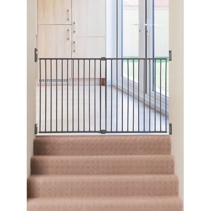 Dreambaby - Bezpečnostná zábrana BROADWAY 76-134,5 cm šedá