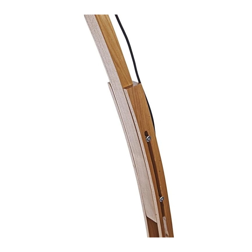 Drevená stojacia lampa 1xE27/60W/230V masív/jaseň