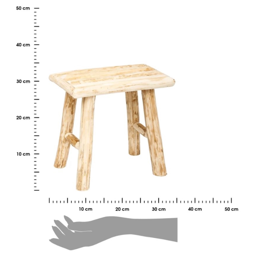Drevená stolička WOODY topoľ