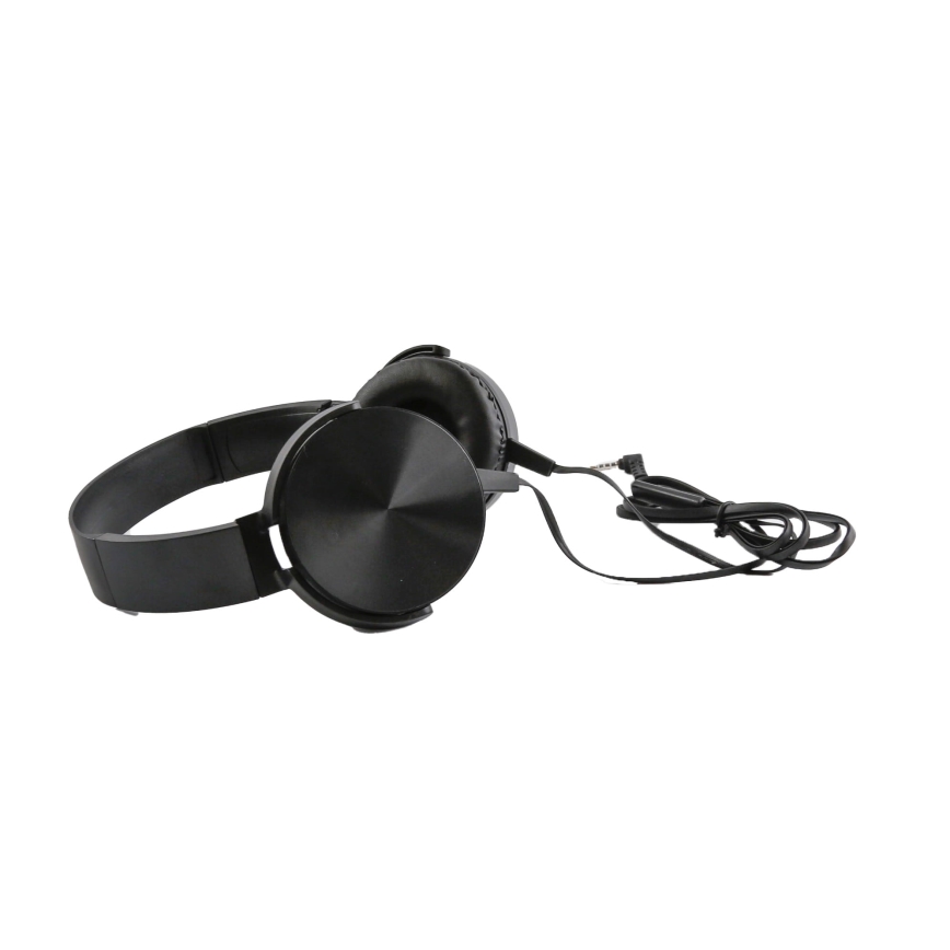Drôtové slúchadlá s mikrófonom mini-jack C