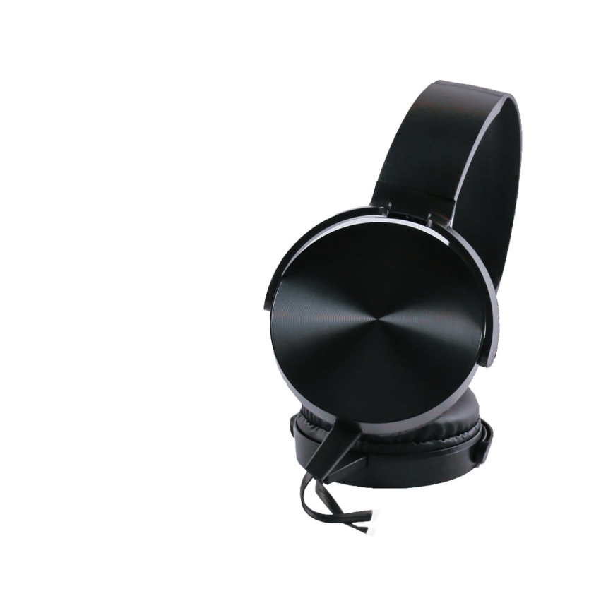 Drôtové slúchadlá s mikrófonom mini-jack C
