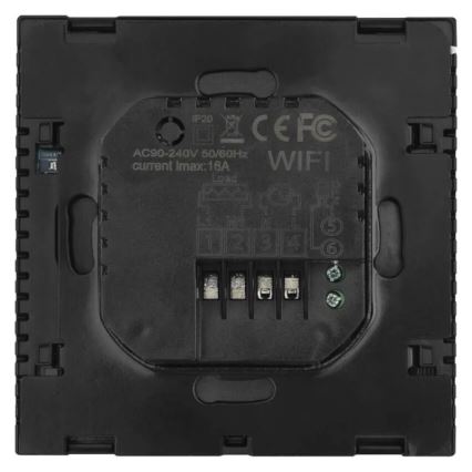 Drôtový termostat GoSmart pre podlahové kúrenie 230 V / 16 A, Wi‑Fi