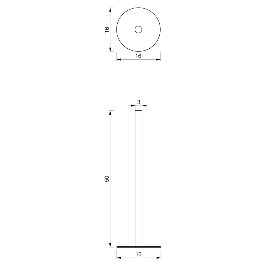 Držiak toaletného papiera 51 cm biela