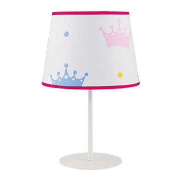 Duolla - Detská stolná lampa PRINCESS 1xE14/40W/230V pr. 20 cm