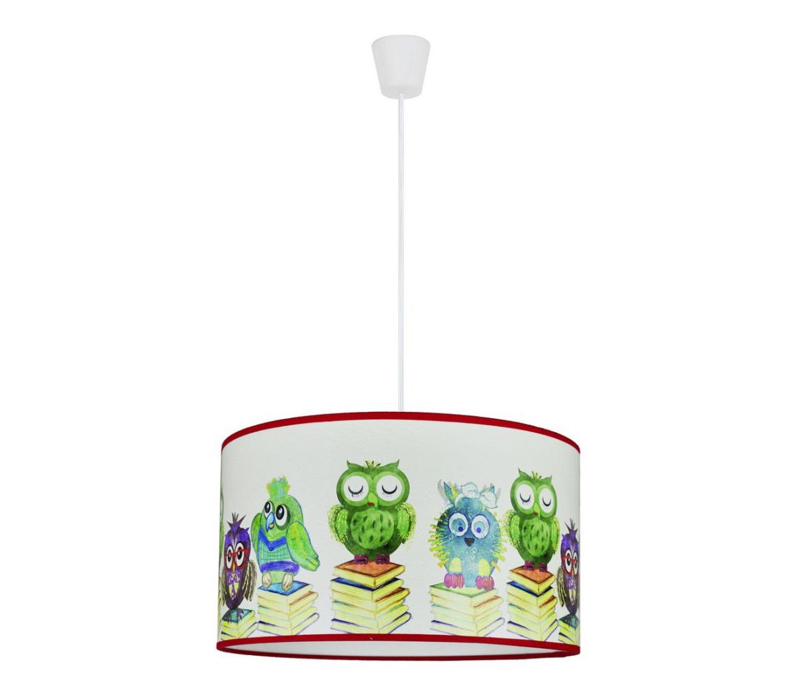 - Detský luster na lanku OWL 1xE27/15W/230V pr. 35 cm