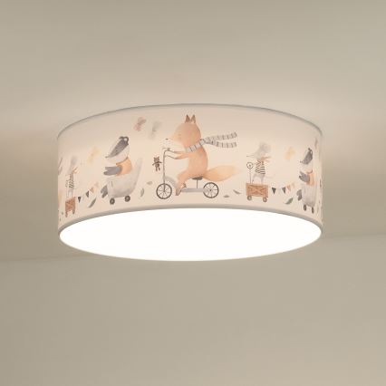Duolla - LED Detské stropné svietidlo CORTINA LED/26W/230V pr. 40 cm 4000K