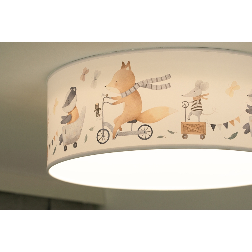 Duolla - LED Detské stropné svietidlo CORTINA LED/26W/230V pr. 40 cm 4000K