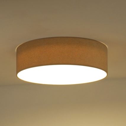 Duolla - LED Stropné svietidlo CORTINA LED/26W/230V pr. 30 cm 4000K béžová