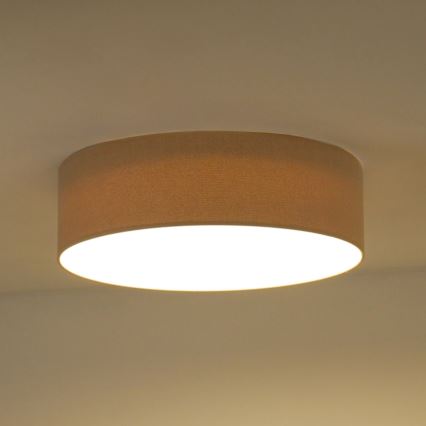 Duolla - LED Stropné svietidlo CORTINA LED/26W/230V pr. 30 cm 4000K béžová