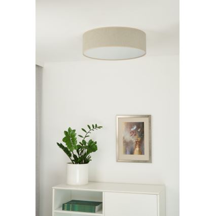 Duolla - LED Stropné svietidlo CORTINA LED/26W/230V pr. 30 cm 4000K béžová