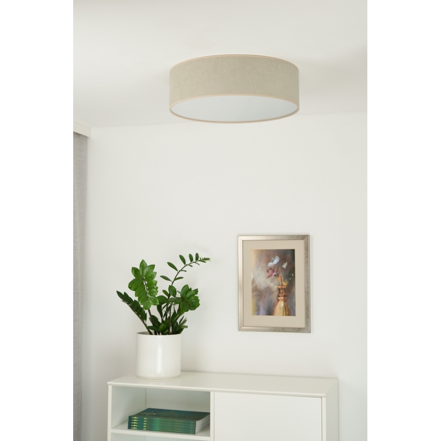 Duolla - LED Stropné svietidlo CORTINA LED/26W/230V pr. 30 cm 4000K béžová