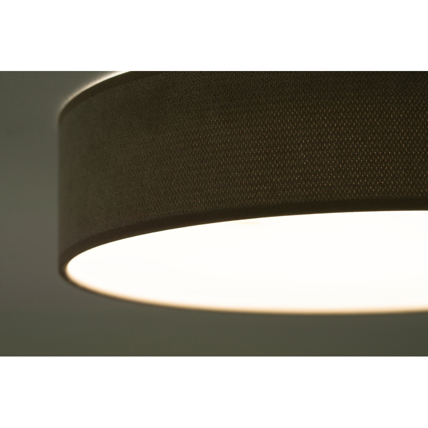 Duolla - LED Stropné svietidlo CORTINA LED/26W/230V pr. 30 cm 4000K hnedá